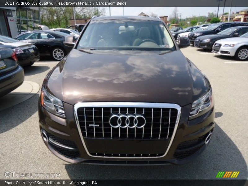 Teak Brown Metallic / Cardamom Beige 2011 Audi Q5 3.2 quattro