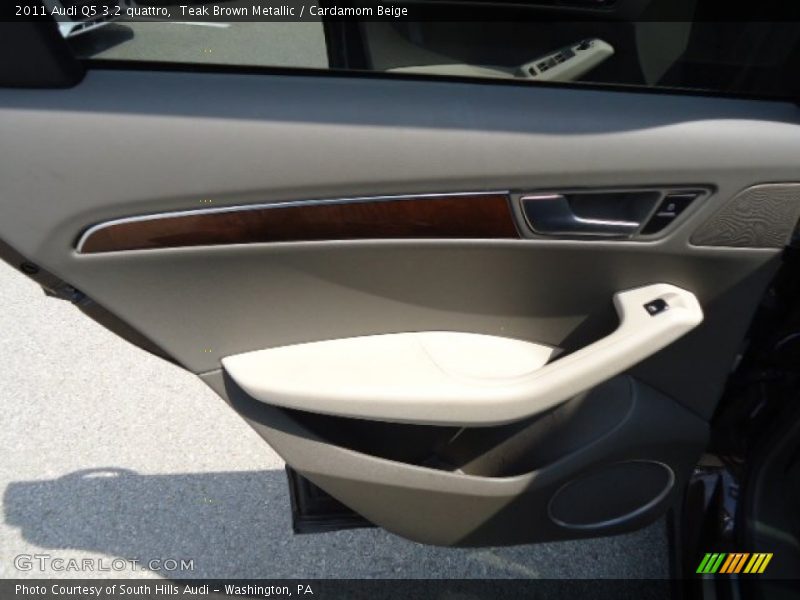 Teak Brown Metallic / Cardamom Beige 2011 Audi Q5 3.2 quattro