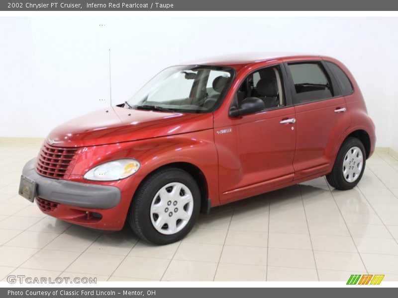 Inferno Red Pearlcoat / Taupe 2002 Chrysler PT Cruiser