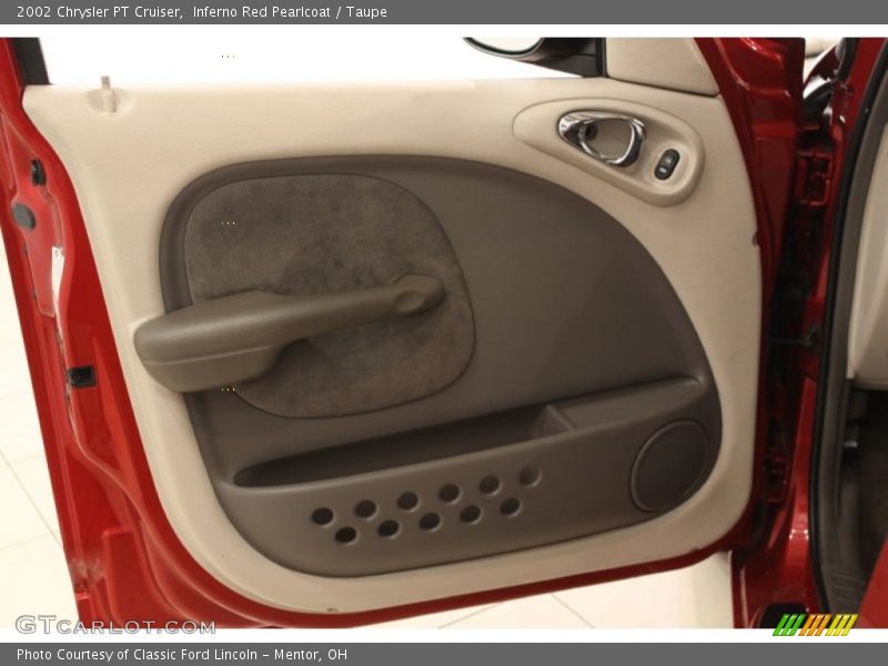 Inferno Red Pearlcoat / Taupe 2002 Chrysler PT Cruiser