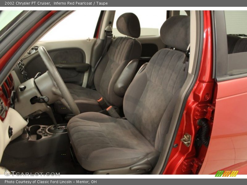 Inferno Red Pearlcoat / Taupe 2002 Chrysler PT Cruiser