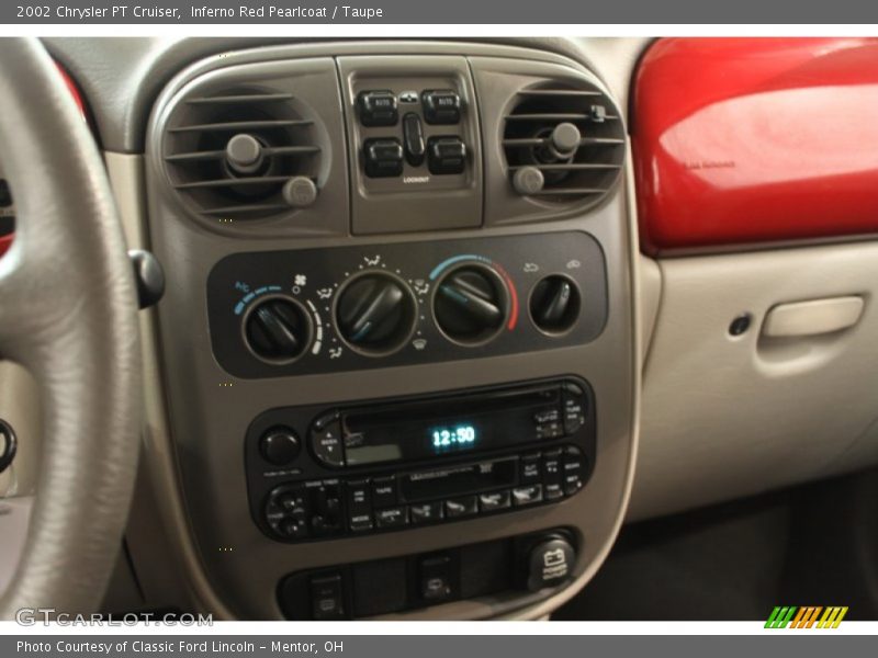 Inferno Red Pearlcoat / Taupe 2002 Chrysler PT Cruiser
