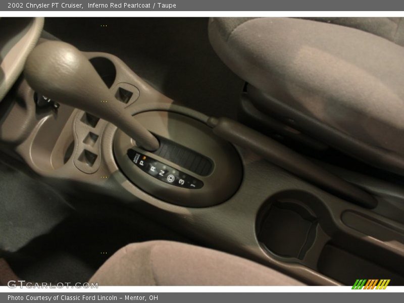 Inferno Red Pearlcoat / Taupe 2002 Chrysler PT Cruiser