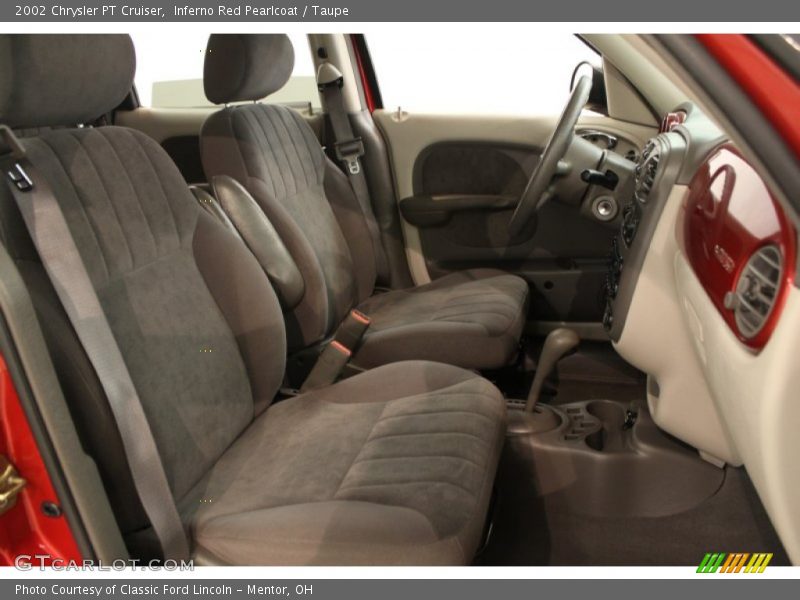 Inferno Red Pearlcoat / Taupe 2002 Chrysler PT Cruiser