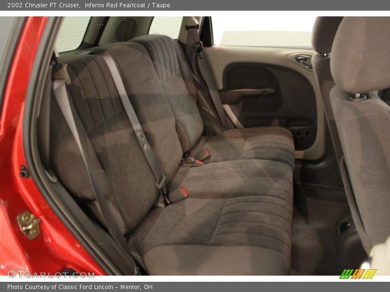 Inferno Red Pearlcoat / Taupe 2002 Chrysler PT Cruiser