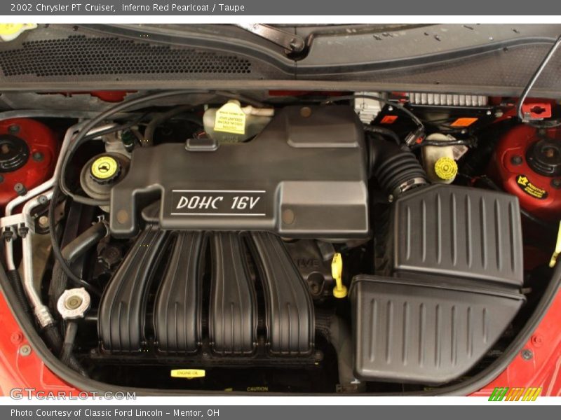 Inferno Red Pearlcoat / Taupe 2002 Chrysler PT Cruiser