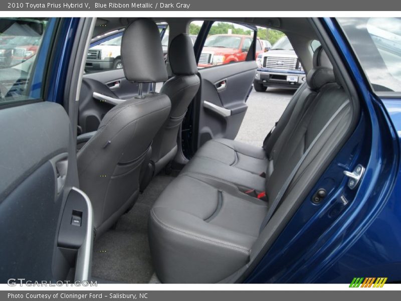 Blue Ribbon Metallic / Dark Gray 2010 Toyota Prius Hybrid V