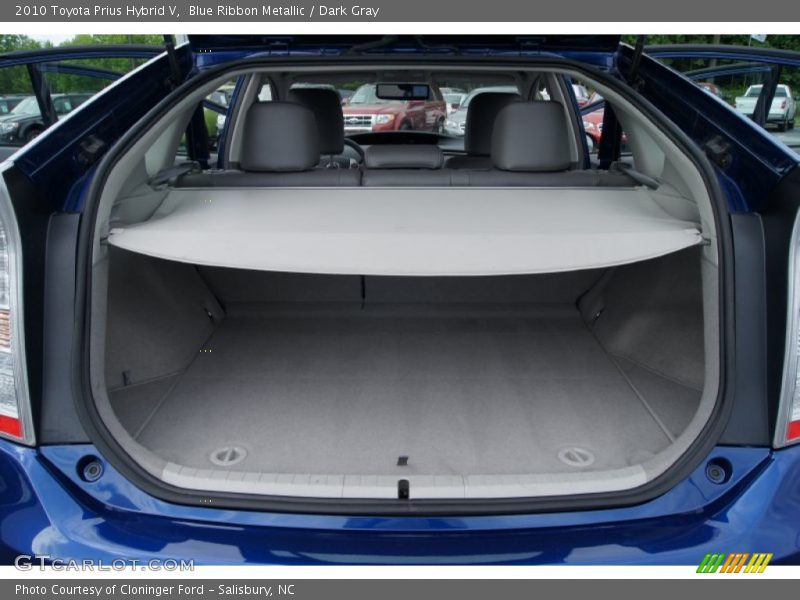 Blue Ribbon Metallic / Dark Gray 2010 Toyota Prius Hybrid V