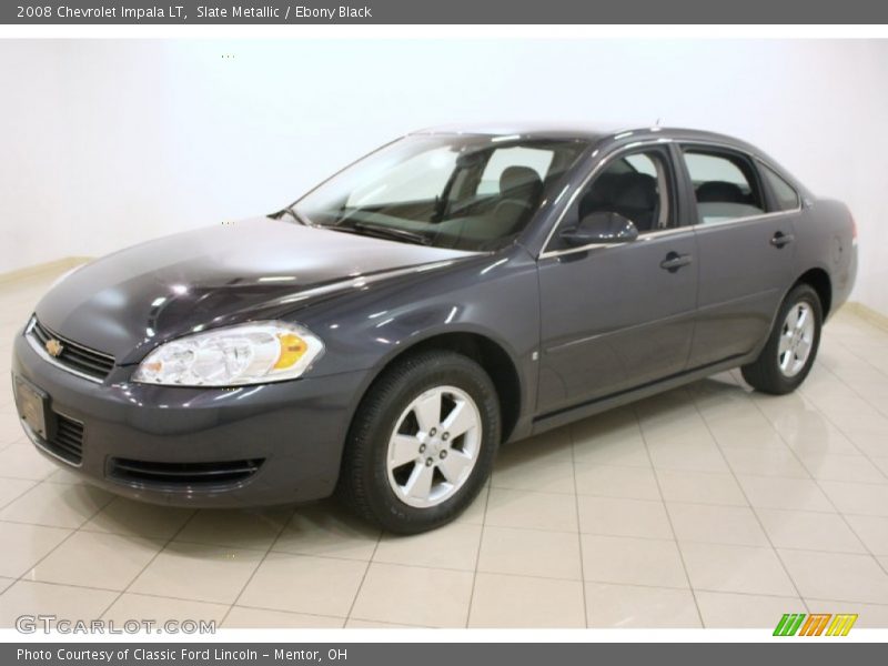 Slate Metallic / Ebony Black 2008 Chevrolet Impala LT
