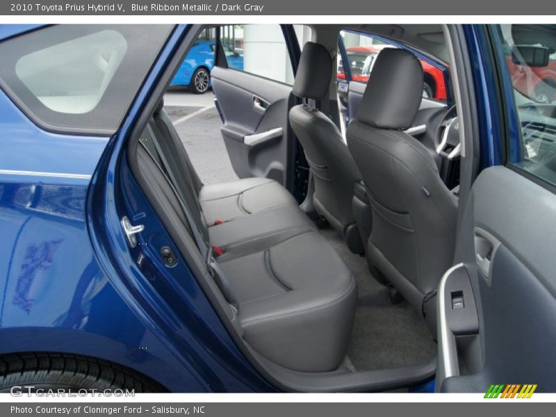 Blue Ribbon Metallic / Dark Gray 2010 Toyota Prius Hybrid V