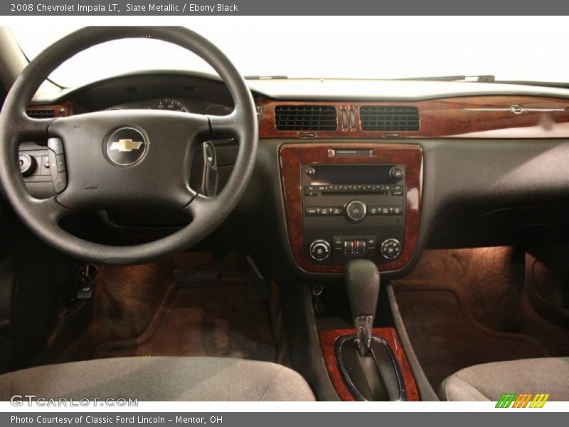 Slate Metallic / Ebony Black 2008 Chevrolet Impala LT