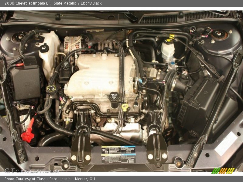 Slate Metallic / Ebony Black 2008 Chevrolet Impala LT