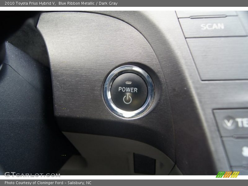 Blue Ribbon Metallic / Dark Gray 2010 Toyota Prius Hybrid V