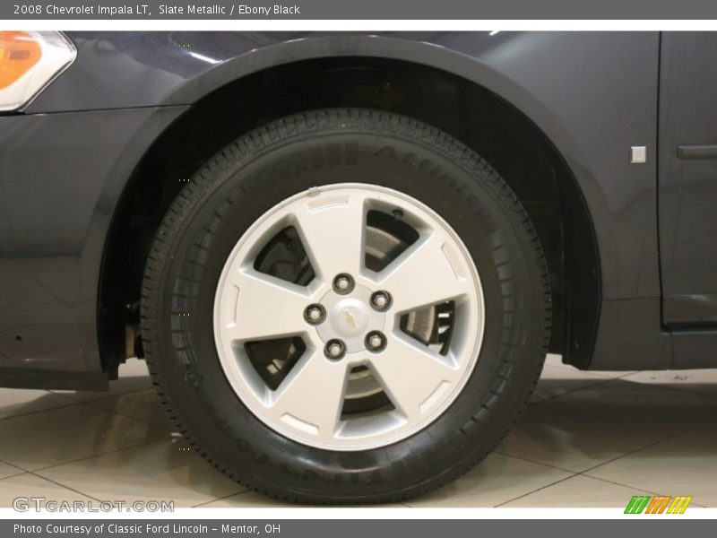 Slate Metallic / Ebony Black 2008 Chevrolet Impala LT