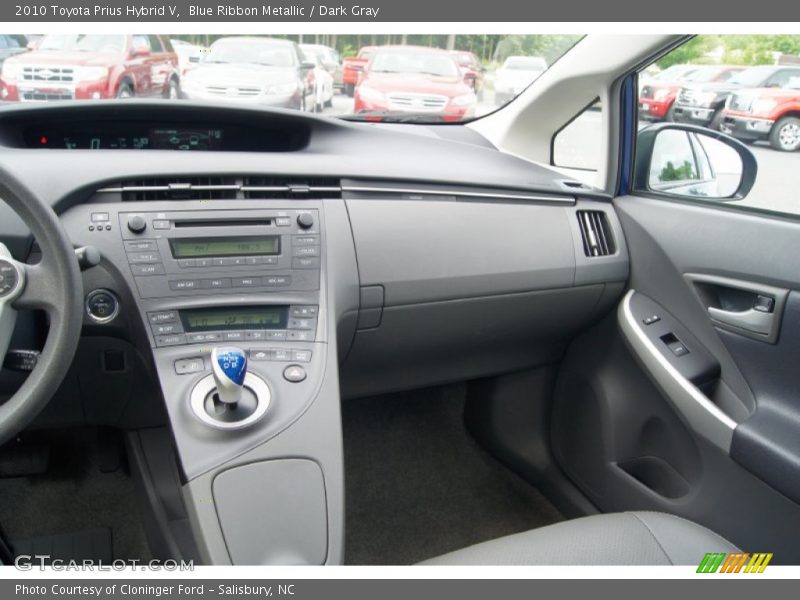 Blue Ribbon Metallic / Dark Gray 2010 Toyota Prius Hybrid V