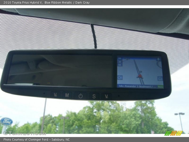 Blue Ribbon Metallic / Dark Gray 2010 Toyota Prius Hybrid V
