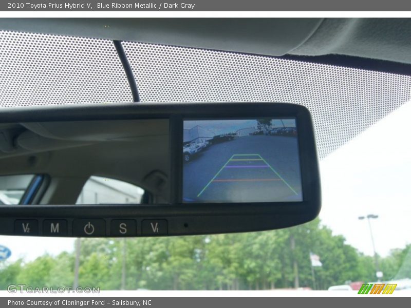 Blue Ribbon Metallic / Dark Gray 2010 Toyota Prius Hybrid V