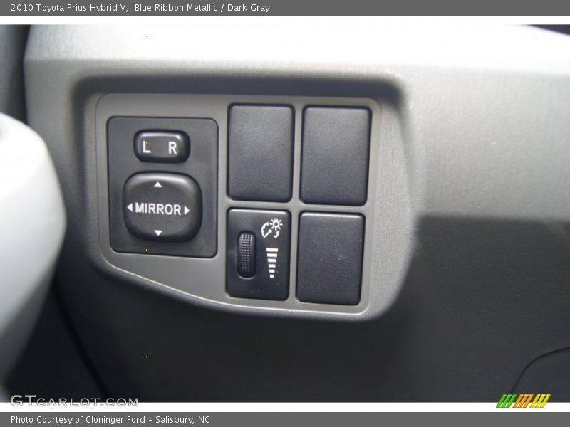 Blue Ribbon Metallic / Dark Gray 2010 Toyota Prius Hybrid V