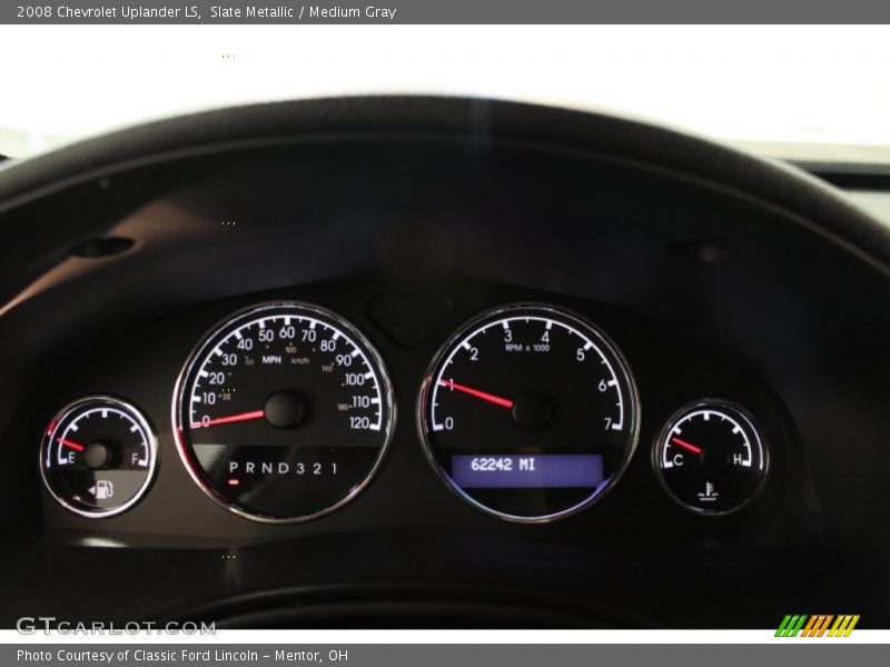 Slate Metallic / Medium Gray 2008 Chevrolet Uplander LS