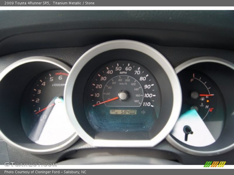 Titanium Metallic / Stone 2009 Toyota 4Runner SR5