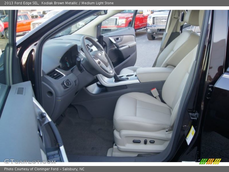 Kodiak Brown Metallic / Medium Light Stone 2013 Ford Edge SEL