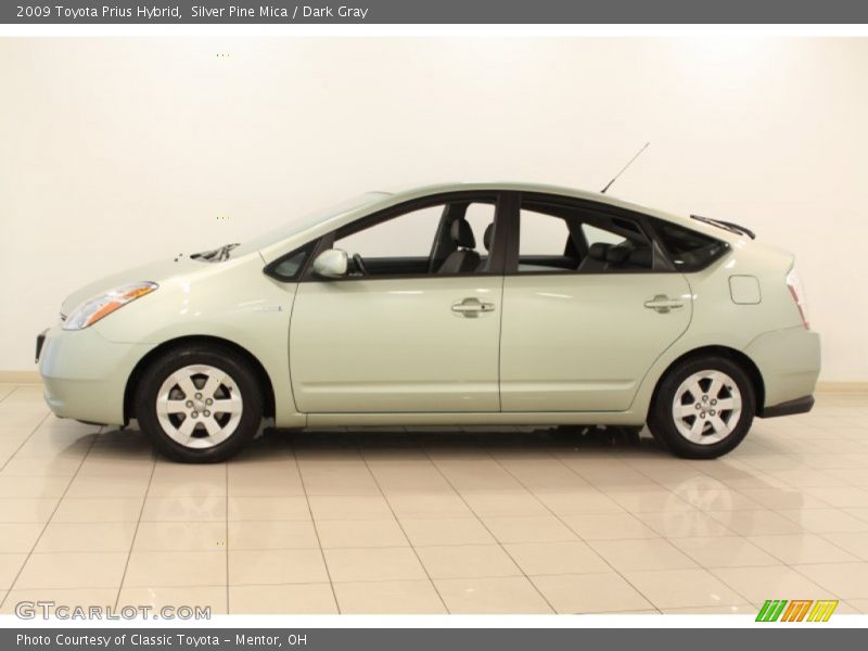 Silver Pine Mica / Dark Gray 2009 Toyota Prius Hybrid