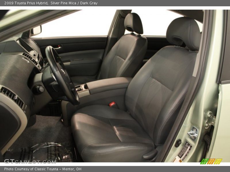 Silver Pine Mica / Dark Gray 2009 Toyota Prius Hybrid