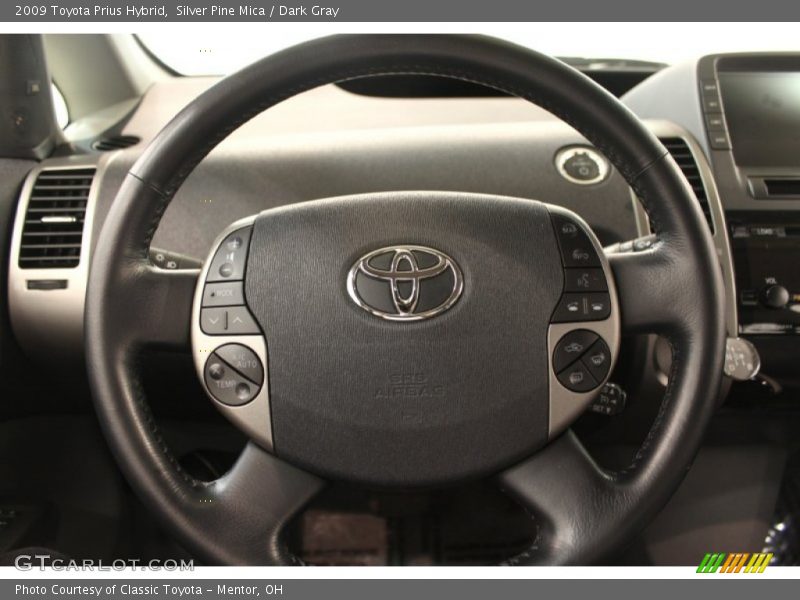 Silver Pine Mica / Dark Gray 2009 Toyota Prius Hybrid
