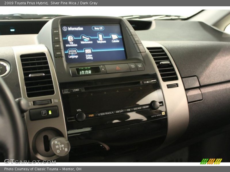 Silver Pine Mica / Dark Gray 2009 Toyota Prius Hybrid