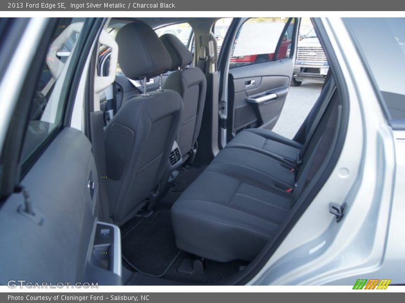 Ingot Silver Metallic / Charcoal Black 2013 Ford Edge SE