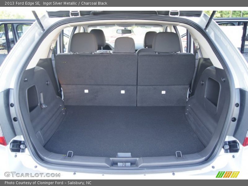 Ingot Silver Metallic / Charcoal Black 2013 Ford Edge SE