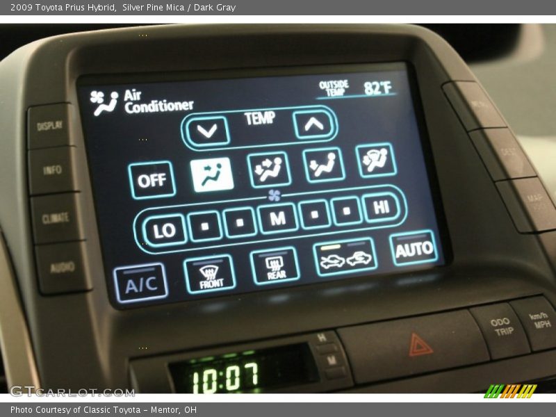 Silver Pine Mica / Dark Gray 2009 Toyota Prius Hybrid