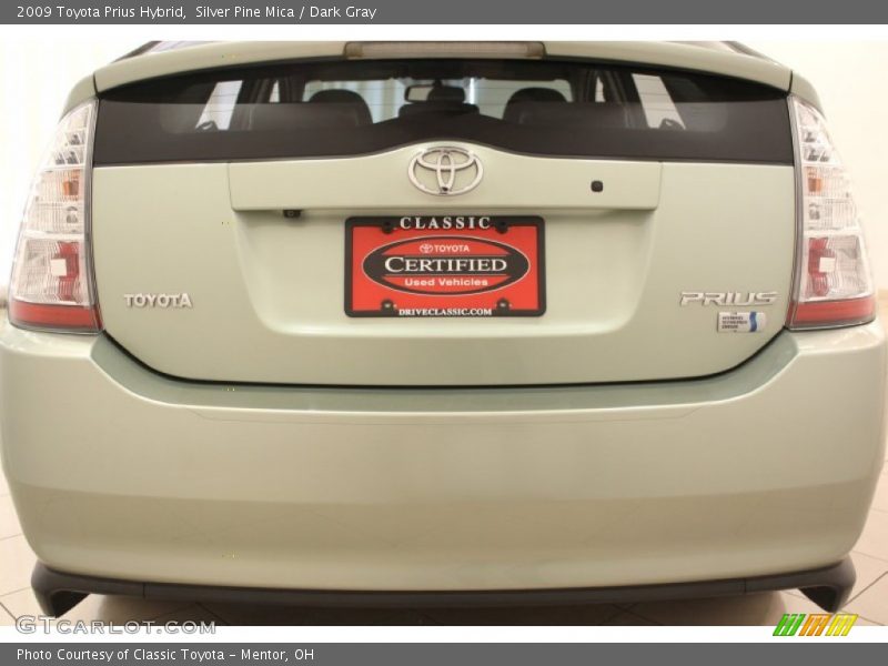 Silver Pine Mica / Dark Gray 2009 Toyota Prius Hybrid