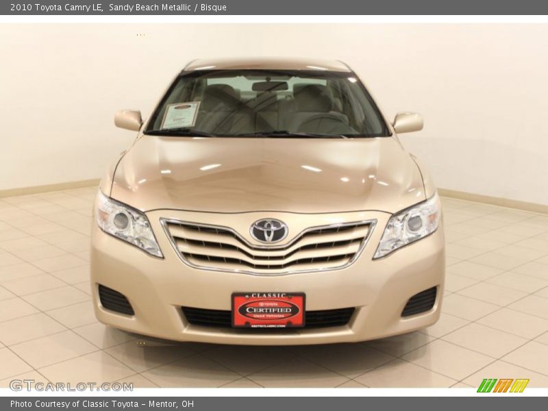 Sandy Beach Metallic / Bisque 2010 Toyota Camry LE