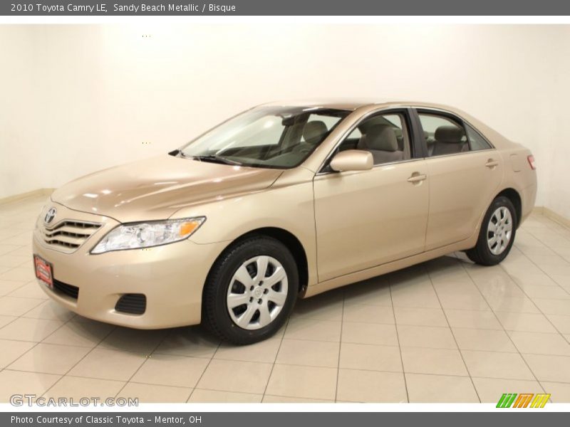 Sandy Beach Metallic / Bisque 2010 Toyota Camry LE