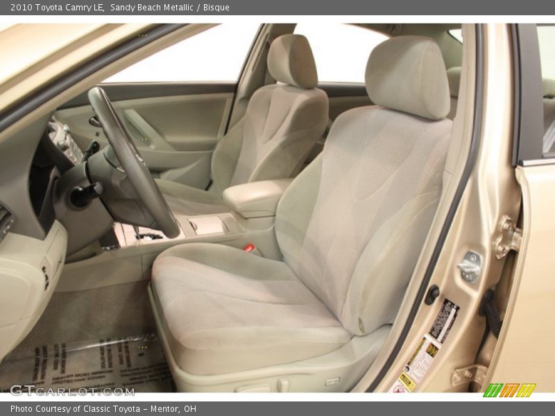 Sandy Beach Metallic / Bisque 2010 Toyota Camry LE