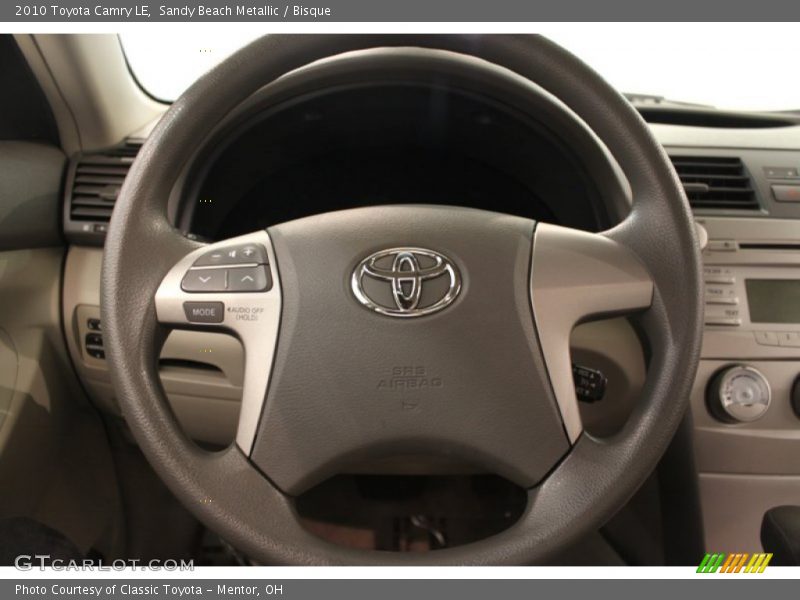 Sandy Beach Metallic / Bisque 2010 Toyota Camry LE