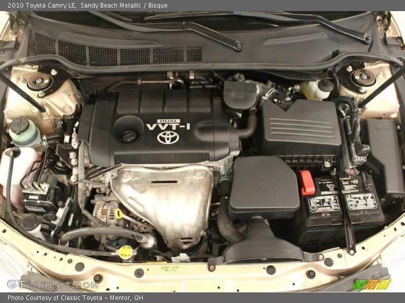 Sandy Beach Metallic / Bisque 2010 Toyota Camry LE