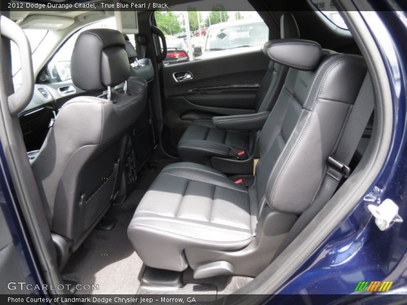 Rear Seat of 2012 Durango Citadel