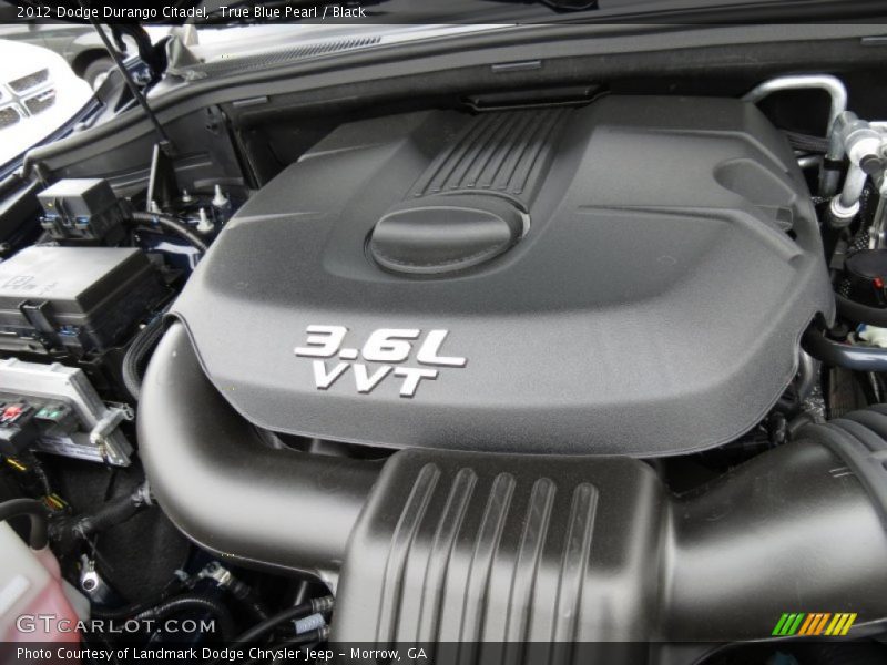  2012 Durango Citadel Engine - 3.6 Liter DOHC 24-Valve VVT Pentastar V6