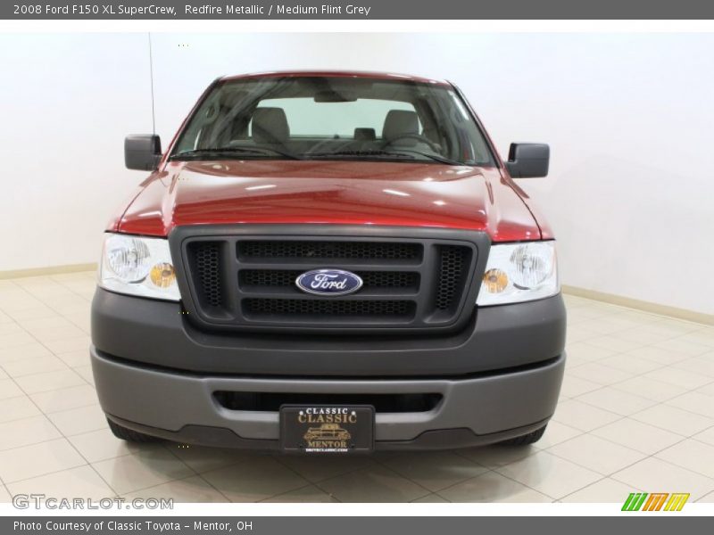 Redfire Metallic / Medium Flint Grey 2008 Ford F150 XL SuperCrew