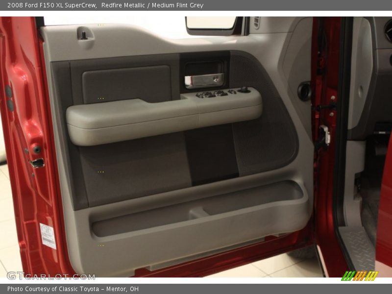 Redfire Metallic / Medium Flint Grey 2008 Ford F150 XL SuperCrew