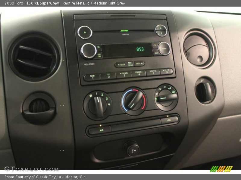 Redfire Metallic / Medium Flint Grey 2008 Ford F150 XL SuperCrew