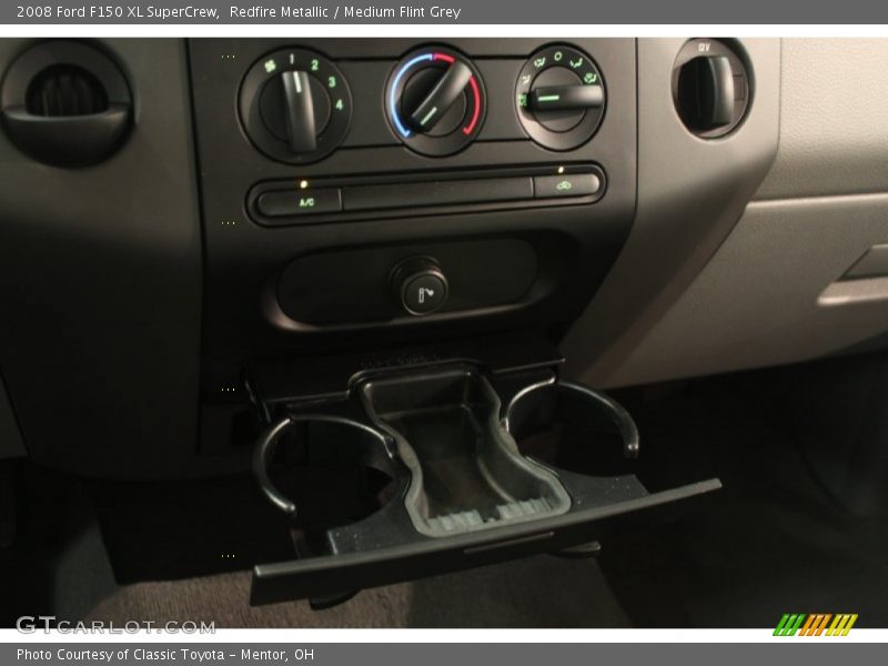 Redfire Metallic / Medium Flint Grey 2008 Ford F150 XL SuperCrew