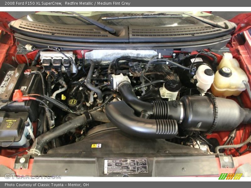 Redfire Metallic / Medium Flint Grey 2008 Ford F150 XL SuperCrew