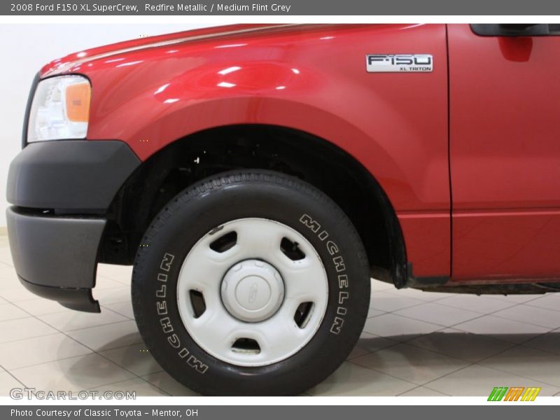 Redfire Metallic / Medium Flint Grey 2008 Ford F150 XL SuperCrew