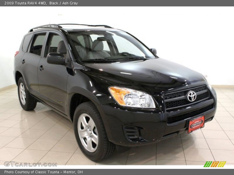 Black / Ash Gray 2009 Toyota RAV4 4WD