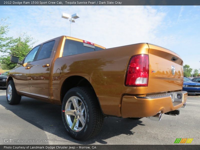  2012 Ram 1500 Sport Crew Cab Tequila Sunrise Pearl