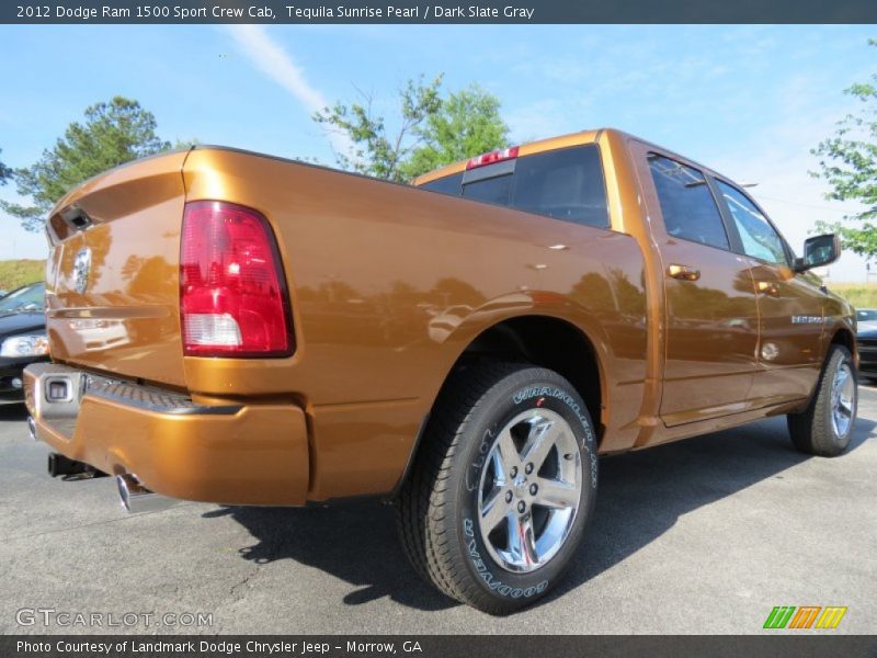  2012 Ram 1500 Sport Crew Cab Tequila Sunrise Pearl
