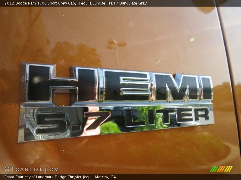 Tequila Sunrise Pearl / Dark Slate Gray 2012 Dodge Ram 1500 Sport Crew Cab
